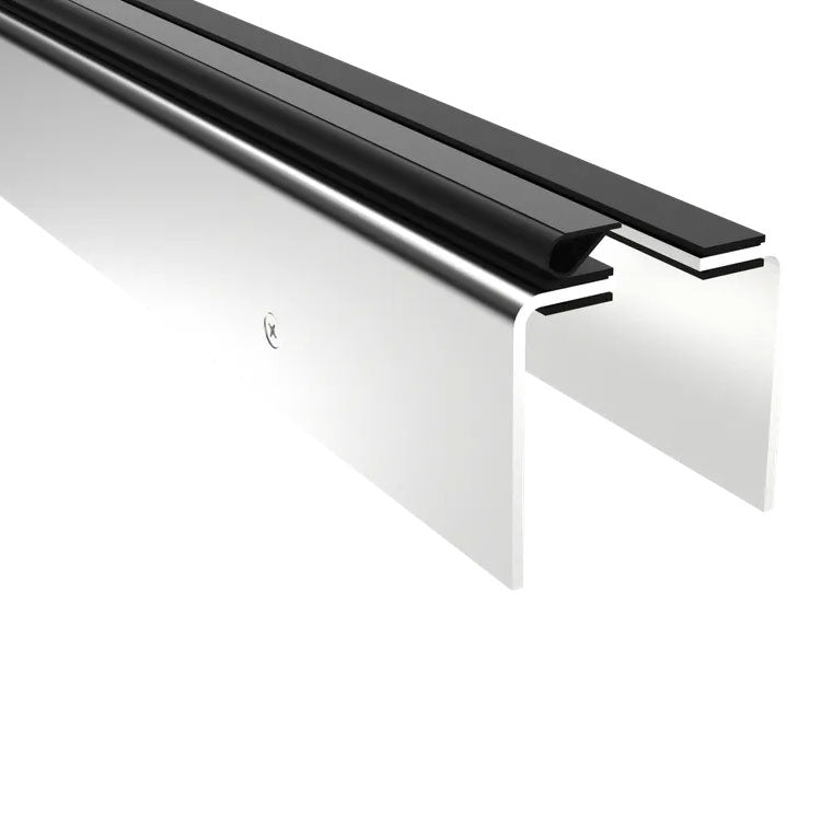 Pemko EGA305XGSS Door Top Weatherstrip, Excessive Gap Solution
