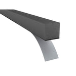 P243 Closed Cell Soft PVC Foam Tape, Adhesive Backed, 17ft. Roll