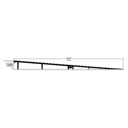 Pemko Ramp Sizes Pemko R1F_ ADA Compliant Modular Ramp Flush Threshold Assembly