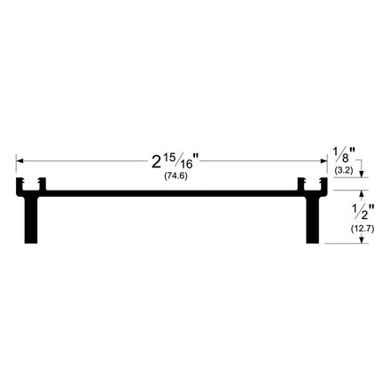 Pemko Ramp Sizes Pemko RAMP13_ Riser Component for Modular Ramp Assembly