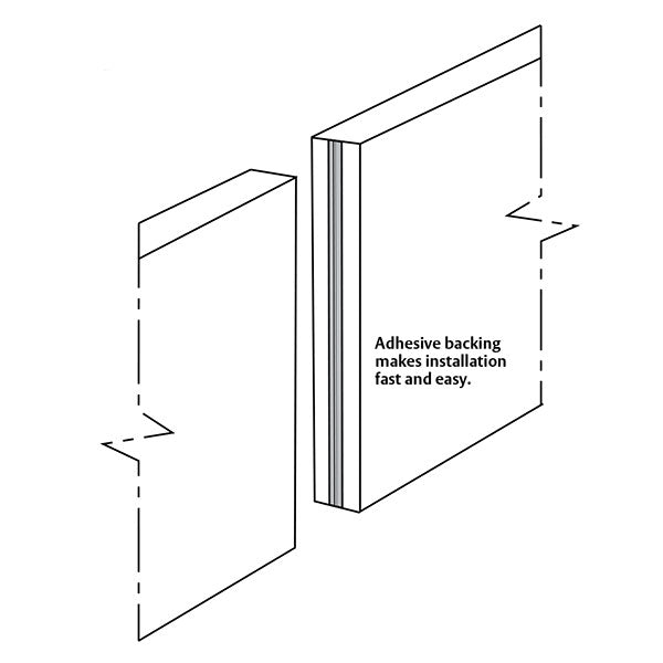 Pemko S771_ Self-Adhesive Silicone Meeting Stile Astragal Seal