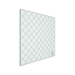 Fire-Rated Safety Wire Glass, 90-Minute Labeled