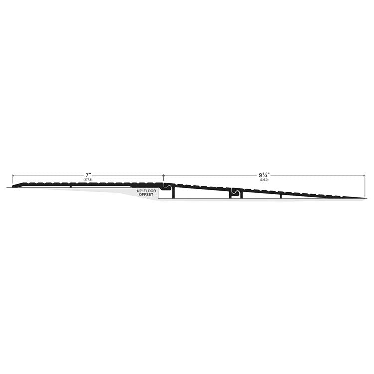 Pemko R.5OS_ ADA Compliant Offset Modular Ramp Threshold Assembly
