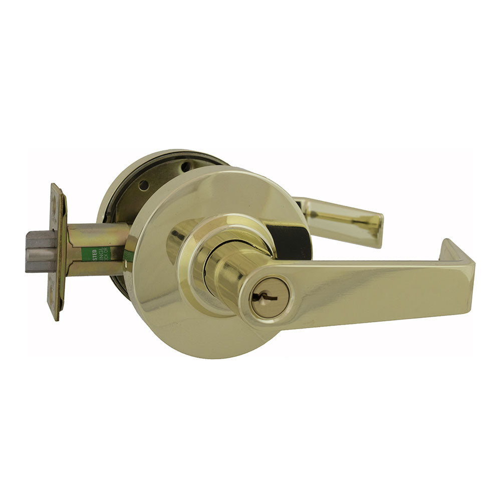 Arrow RLX87 Grade-2 Cylindrical Classroom Lock, SR Sierra Lever