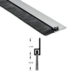 WT-967 Door Sweep with Nylon Brush Seal