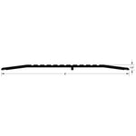 S406 Saddle Threshold - 6" Wide x 1/4" High