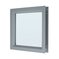LT-B1 Vision Lite Kit Pack with Galvannealed Frame and 1/4″ Clear TEMP20, 20 Minute Fire-Rated Tempered Safety Glass