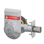 B672 Door Bolt with Coin Turn and OS-OCC (OCCUPIED/VACANT) Outside Occupancy Indicator