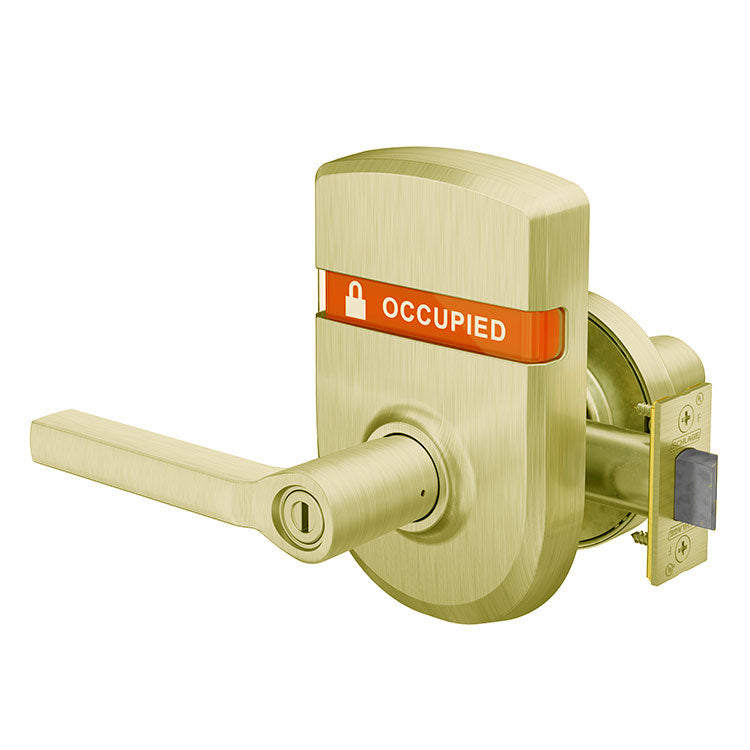 Schlage ND40S LAT (Latitude) Privacy Lever Lock with OS-OCC Indicator