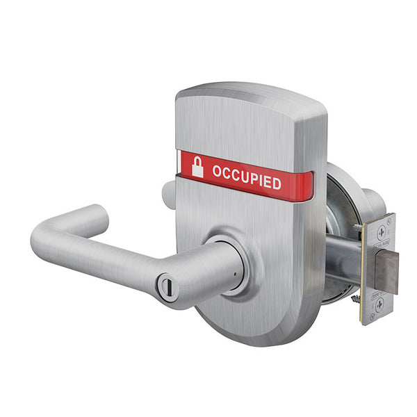 Schlage ND40S TLR (Tubular) Privacy Lever Lock with OS-OCC Indicator