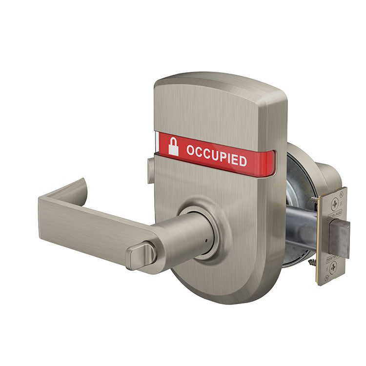 Schlage ND44S RHO (Rhodes) Hospital Privacy Lock w/ OS-OCC Indicator