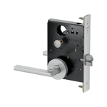 PM040 Bath/Bedroom Privacy Mortise Lock, Latitude (LAT) Lever