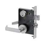 PM456 Corridor Mortise Lock with Deadbolt, Rhodes (RHO) Lever
