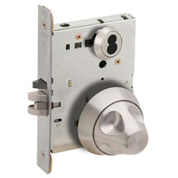 L9080J SK1 630 Storeroom Mortise Lock, Anti-Ligature Knob, FSIC Prep