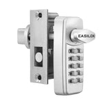 SK777 Bottom Rail Floor Lock with Push Button Combination Keypad