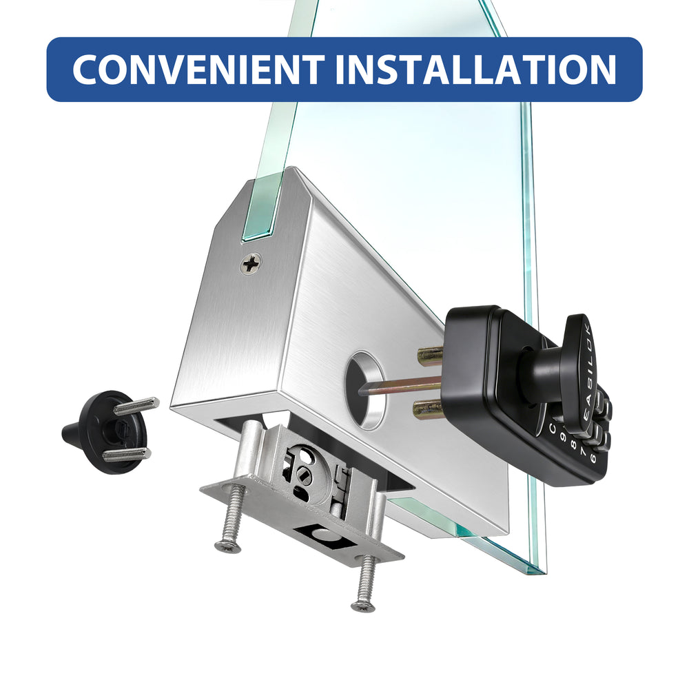 push button combination door lock at benjamin marcial... EASILOK SK777 Bottom Rail Lock with Push Button Combination Keypad