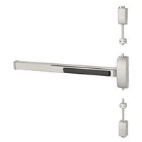 12-8713 Fire-Rated Surface Vertical Rod Exit Device, Less Trim