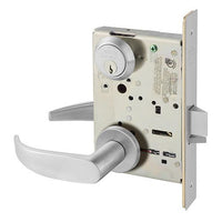 8204 LNP Storeroom or Closet Mortise Lock, P Lever, LN Rose