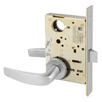 8215 LNB Passage or Closet Mortise Lock, B Lever, LN Rose