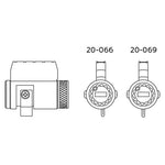 20-069 Letter/Mailbox Cylinder for Bommer & Florence, Cutler Mail Chute, Federal Equipment