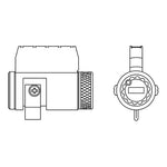 20-067 Letter/Mailbox Cylinder for Auth, 466, 470, 480 Series