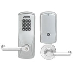 CO-100-CY-50-KP-BRK Electronic Keypad Lock, Office/Classroom Function, Boardwalk Lever