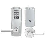 CO-100-CY-50-KP-BRW Electronic Keypad Lock, Office/Classroom Function, Broadway Lever