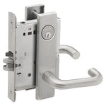 L9050P 03L Office and Inner Entry Mortise Lock, 03 Lever, L Escutcheon