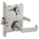 L9080R 06A Storeroom Mortise Lock, Full Size Interchangeable Core, 06 Lever, A Rose