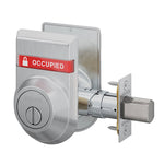 B572 Door Bolt with Coin Turn and OS-OCC/IS-LOC Dual-Sided Occupancy Indicators