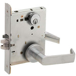 L9080P 06A Storeroom Mortise Lock, 06 Lever, A Rose