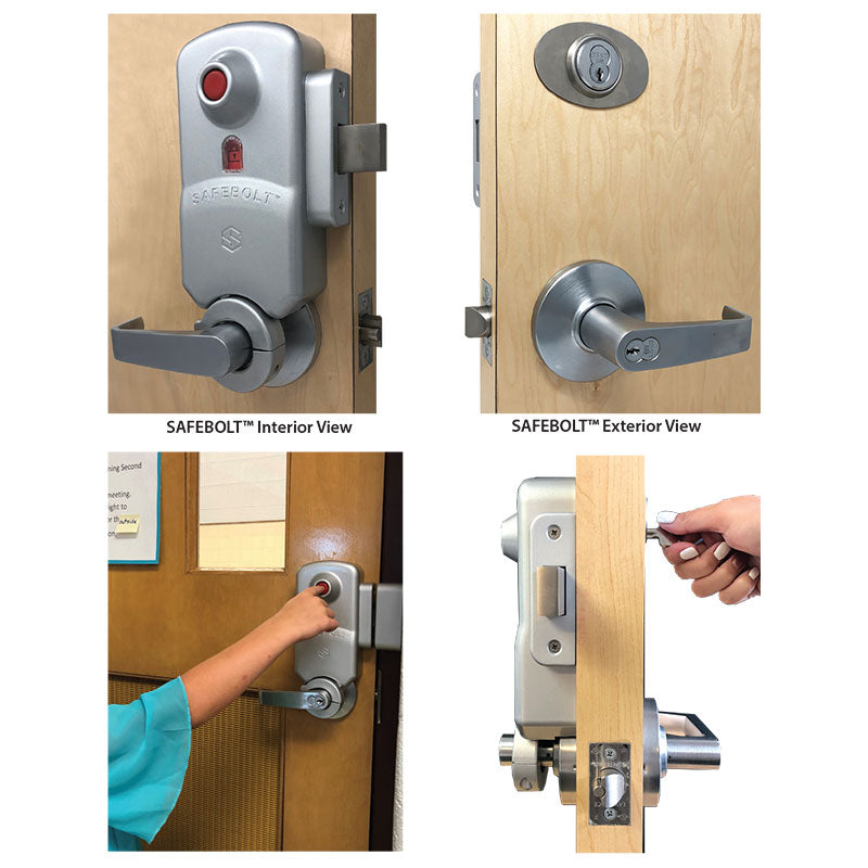 Securitech SB175 SAFEBOLT Classroom Lockdown Barricade Lock