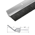 SL602 Angled Weatherstrip Set with Nylon Brush Insert