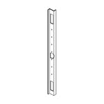 #1305/1306 Overlapping Z Type Astragal for 7'0" Square Edge Metal Door, Inactive Leaf Mounting