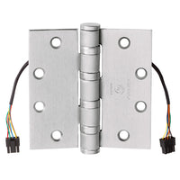 T4A3786 QC8 4.5" x 4.5" ElectroLynx Quick Connect Heavy Weight Full Mortise Electrified Hinge, 8 Wire
