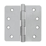 TBHRC33 4.0" x 4.0" Plain Bearing Hinge, Round Corner, 1/4" Radius