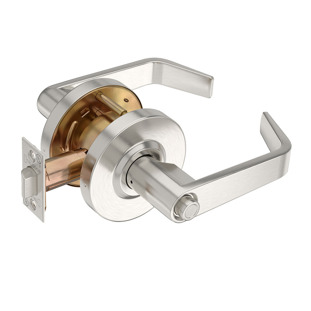 Trudoor CL1-76-IND Cylindrical Indicator Lever Lock, Privacy Function