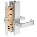 ML101 Passage Mortise Lock with Escutcheon Lever Trim