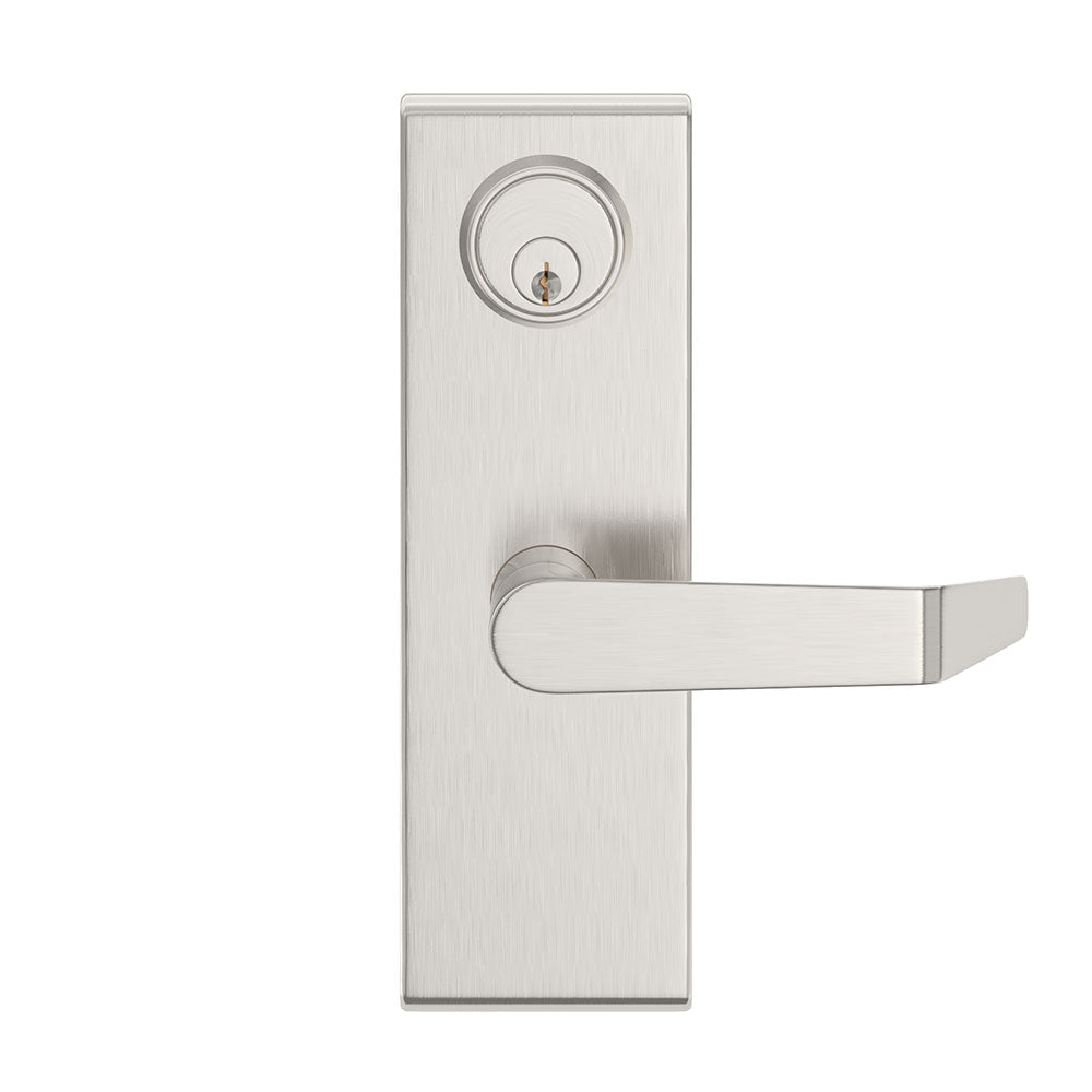 Trudoor TDE-1000R-L Rim Exit Device with TDE-08 Escutcheon Lever