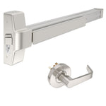 TDE-1000R-PAS Rim Exit Device with Passage Lever Trim