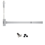 TDE-F2000V-EO-LBR Surface Vertical Rod Exit Device, Fire Rated, Exit Only, Less Bottom Rod