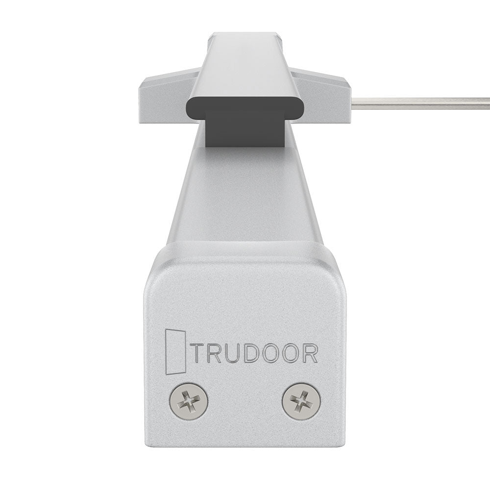 Less Bottom Rod Exit Device Trudoor TDE-F2000V-EO-LBR Fire-Rated Surface Vertical Rod Exit Device