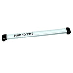 TSB Touch Sense Electrified Exit Bar, Clear Anodized