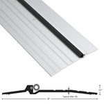 TD-BTH5 Aluminum Bumper Threshold with Vinyl Seal – 5″ Wide x 1/2″ High