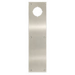 TD-PUSH-DB Push Plate with 2-1/8" Deadbolt Hole - 4" x 16" x .050"