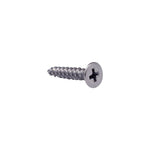 Replacement Wood Screw for Butt Hinges, 1-1/4" x 12 FPHW Flat Phillips Head, Steel