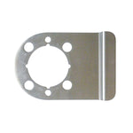 WSLP-104 Slipper Latch Protector for Outswinging Doors, Satin Stainless Steel