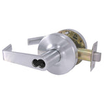 X-86IC-F Storeroom Lever Lock, Small Format Interchangeable Core Prep, Flat Lever