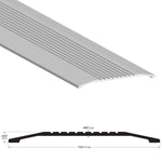 6570A Saddle Threshold - 7" Wide x 1/2" High - Aluminum Mill Finish