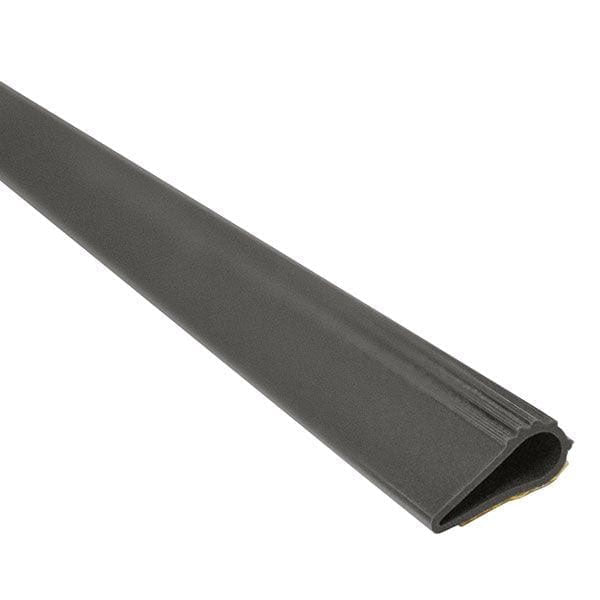 Zero 488S-BK Silicone Self-Adhesive Door Jamb Weatherstrip